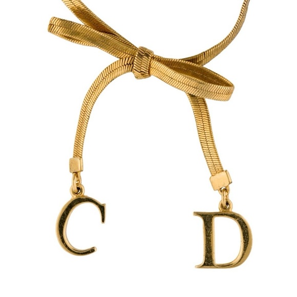 Dior Bracelet w/CD Logo (dangling from the Bow) ✨ - Picture 8 of 11